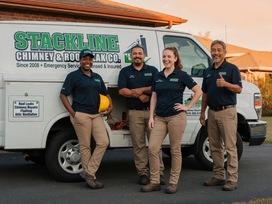 Chimney flashing repair company in Ivor, VA